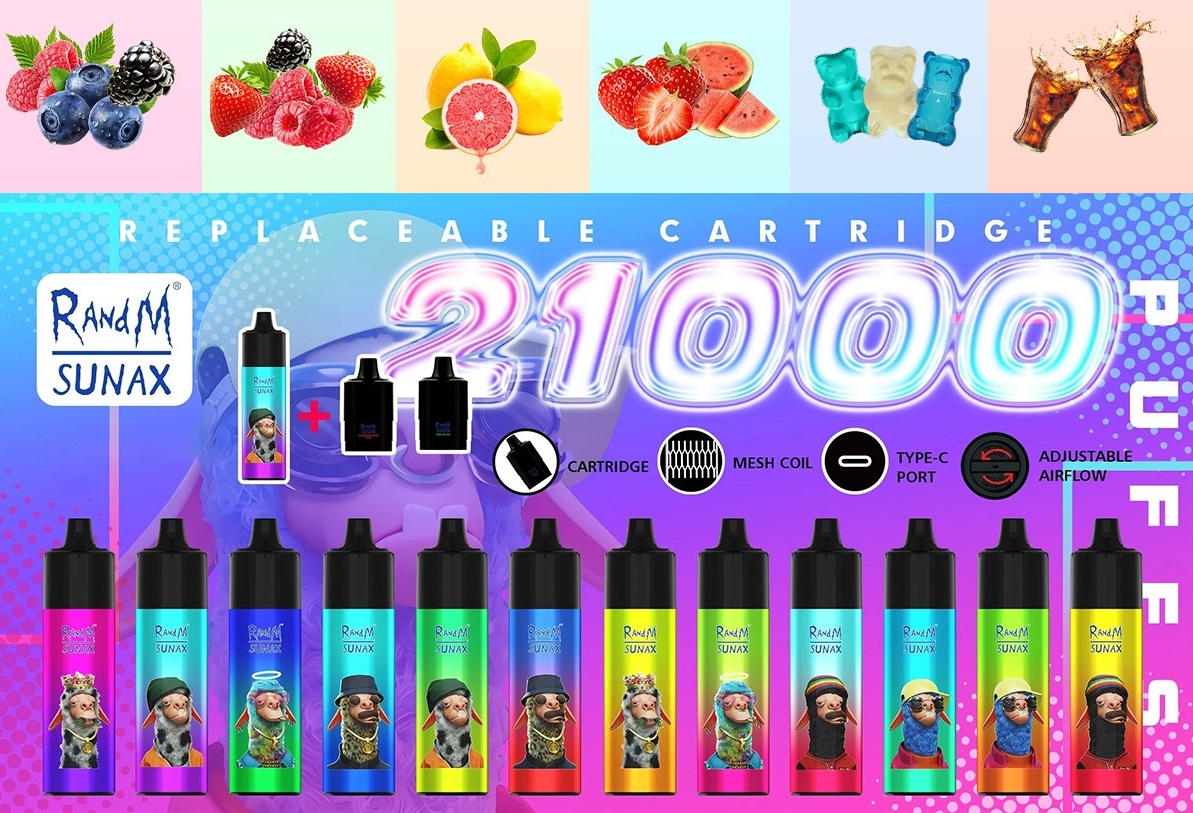 RandM Sunax 21000 Puffs Vape &ndash; Strawberry Watermelon in New Zealand&rsquo;s 2025 Market